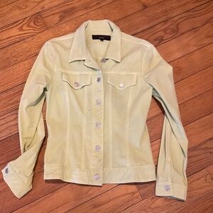 Women’s denim jacket  Jean jacket  Small light green Fabrizio Gianni
